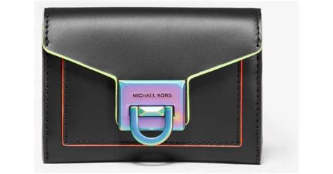 michael kors manhattan wallet|michael kors manhattan contrast wallet.